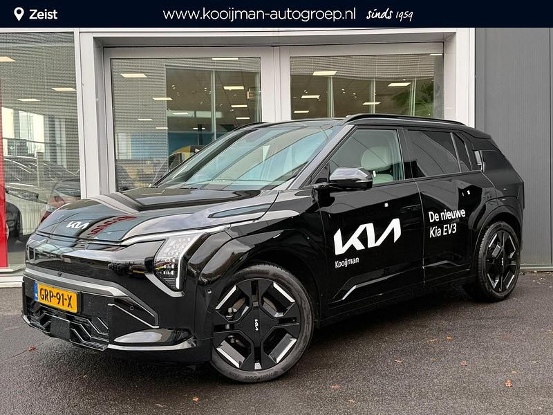 Zwart Occasion 2024 Kia EV3 GT SUV | € 43.900 (Eerlijke prijs) - Afbeelding 1/4