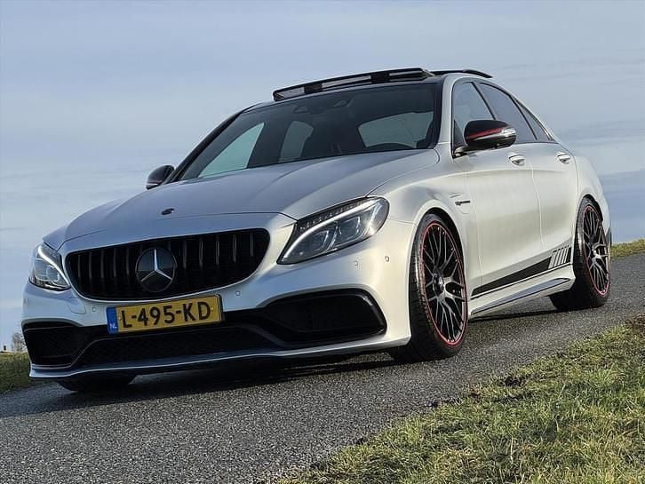 Occasion Mercedes C63S AMG AMG 510 PK (375 kW) 2015 Grijs Sedan