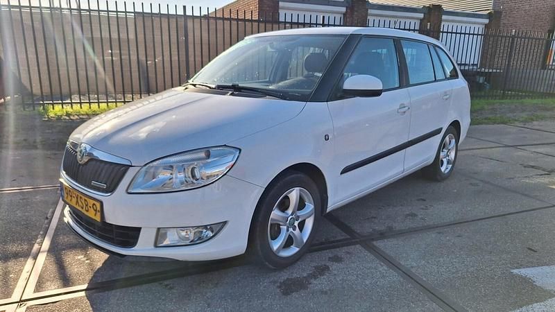 Occasion Skoda Fabia GreenLine 2012 Wit Stationwagen