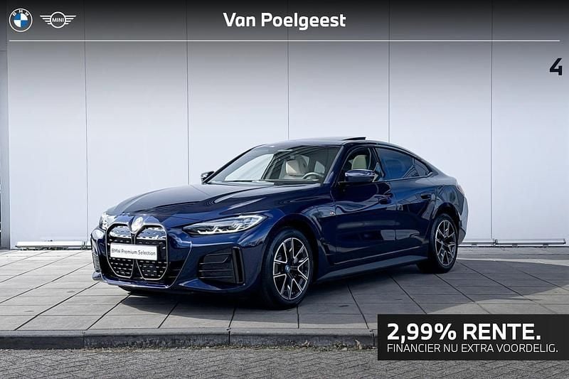 Blauw Gebruikt 2024 BMW i4 M Sport Sedan | € 46.900 (Super prijs) - Afbeelding 1/4