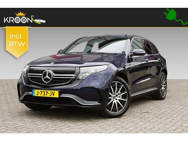 Blauw Gebruikt 2020 Mercedes EQC400 AMG SUV | € 35.900 (Eerlijke prijs) - Afbeelding 1/4