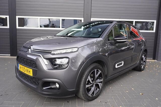 Grijs Gebruikt 2022 Citroën C3 PureTech Hatchback | € 15.750 (Goede deal) - Afbeelding 1/4