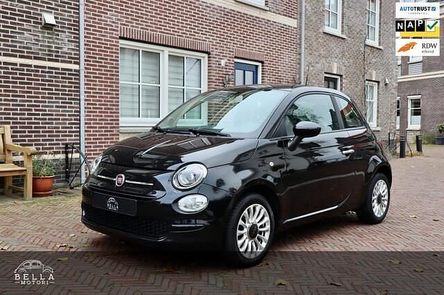 Zwart (metallic) Occasion 2016 Fiat 500 Pop Star Hatchback | € 7.450 (Eerlijke prijs) - Afbeelding 1/4