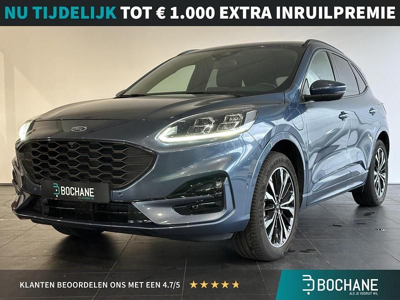 Blue metallic (pn4ft) Gebruikt 2022 Ford Kuga ST-Line X SUV | € 27.350 (Eerlijke prijs) - Afbeelding 1/4