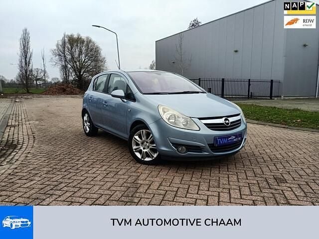 Blauw (metallic) Gebruikt 2009 Opel Corsa Cosmo Hatchback | € 2.940 (Goede deal) - Afbeelding 1/4