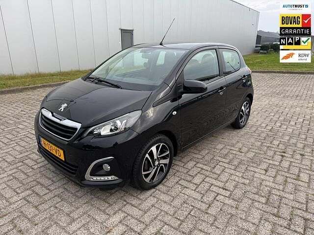 Zwart Gebruikt 2020 Peugeot 108 Hatchback | € 8.250 (Eerlijke prijs) - Afbeelding 1/4