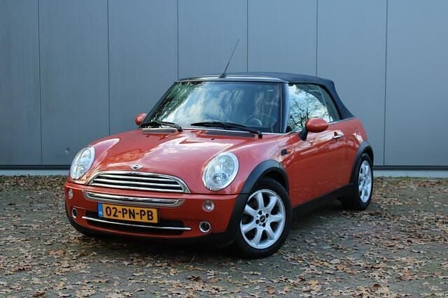 Rood Gebruikt 2004 Mini Cooper Cabriolet Cabriolet | € 4.250 (Eerlijke prijs) - Afbeelding 1/4
