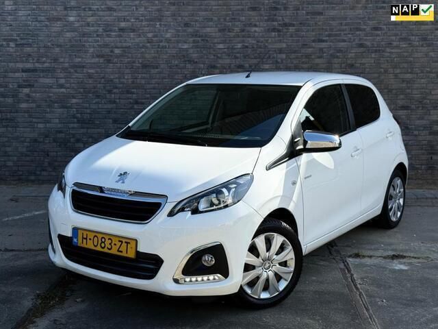 Wit Gebruikt 2020 Peugeot 108 Style Hatchback | € 6.450 (Super prijs) - Afbeelding 1/4