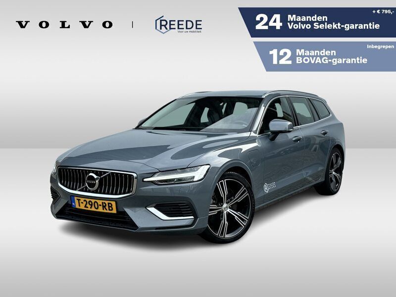 Grijs, metallic lak Gebruikt 2022 Volvo V60 Inscription Stationwagen | € 36.850 (Eerlijke prijs) - Afbeelding 1/4