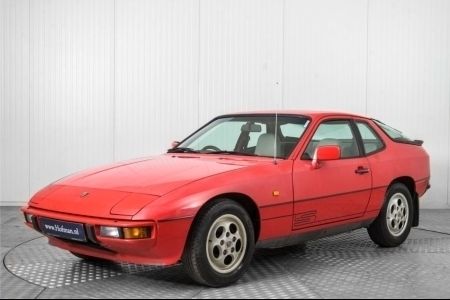 Rood Gebruikt 1987 Porsche 924 Coupé | € 9.900 - Afbeelding 1/4