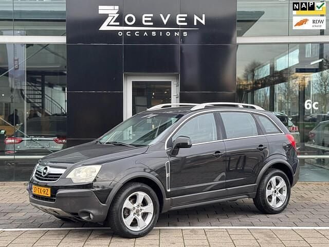Zwart Gebruikt 2007 Opel Antara Enjoy SUV | € 3.995 (Eerlijke prijs) - Afbeelding 1/4