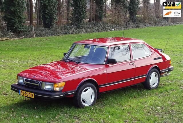 Rood Gebruikt 1985 Saab 900 Hatchback | € 11.950 - Afbeelding 1/4