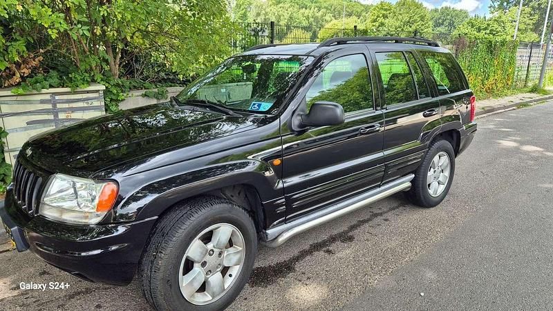 Zwart Gebruikt 2000 Jeep Grand Cherokee Limited SUV | € 4.850 - Afbeelding 1/4