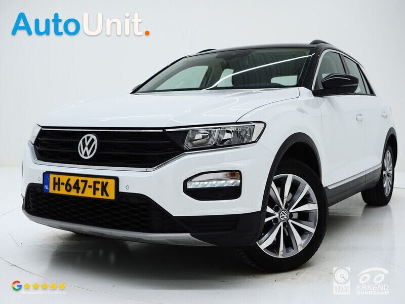 Wit Gebruikt 2020 VW T-Roc SUV | € 14.840 (Super prijs) - Afbeelding 1/4
