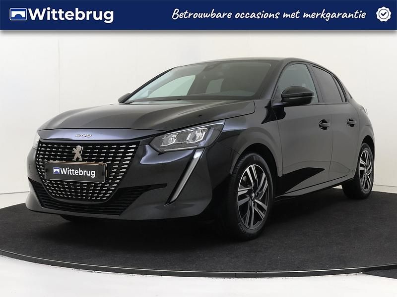 Occasion Peugeot 208 Allure 101 PK (74 kW) 2021 Zwart Hatchback