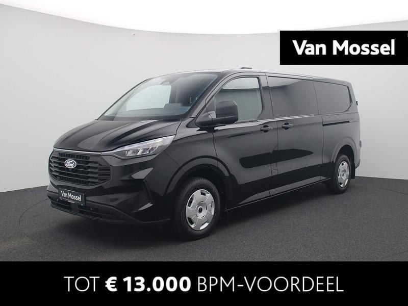 Zwart Nieuw 2024 Ford Transit Custom Trend Van | € 31.945 (Super prijs) - Afbeelding 1/4