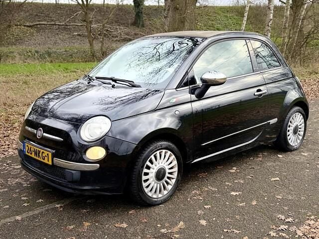 Occasion Fiat 500 69 PK (50 kW) 2010 Zwart Cabriolet