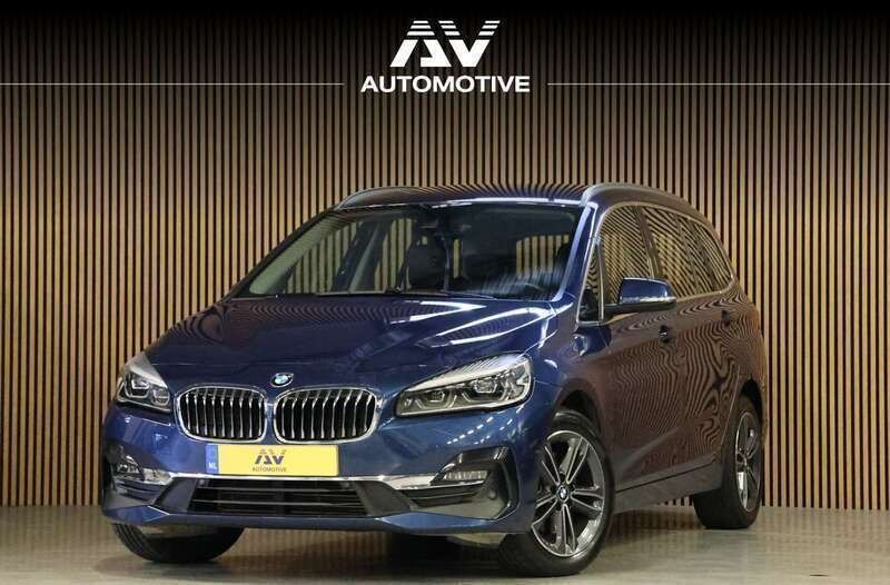 Blauw Gebruikt 2021 BMW 218 Gran Tourer Luxury Line MPV | € 24.400 - Afbeelding 1/4