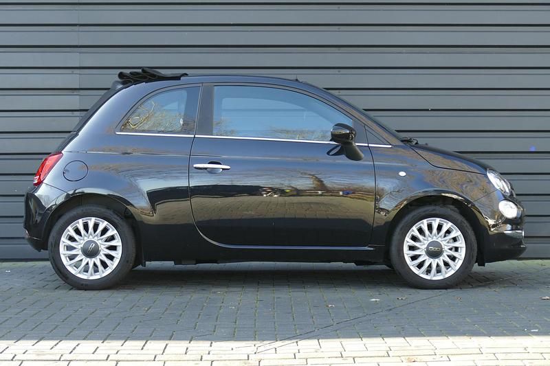 Occasion Fiat 500C Dolcevita 69 PK (50 kW) 2024 Zwart Cabriolet