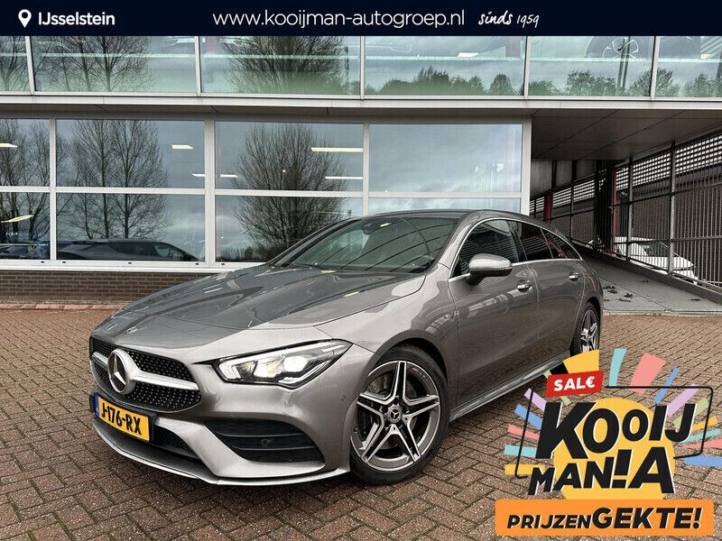 Grijs Gebruikt 2020 Mercedes CLA220 Shooting Brake Advantage Stationwagen | € 31.300 - Afbeelding 1/4