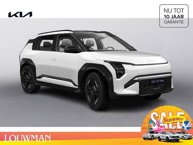 Clear white Nieuw 2025 Kia EV3 GT-Line SUV | € 43.195 (Iets duurder) - Afbeelding 1/4
