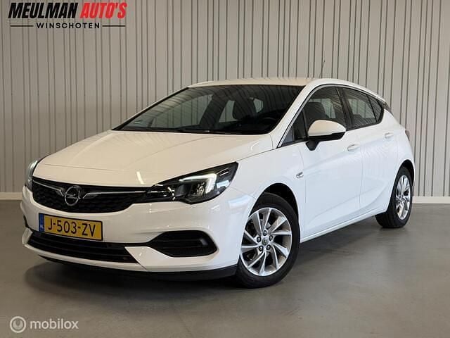 Wit Gebruikt 2020 Opel Astra Elegance Hatchback | € 13.250 (Goede deal) - Afbeelding 1/4