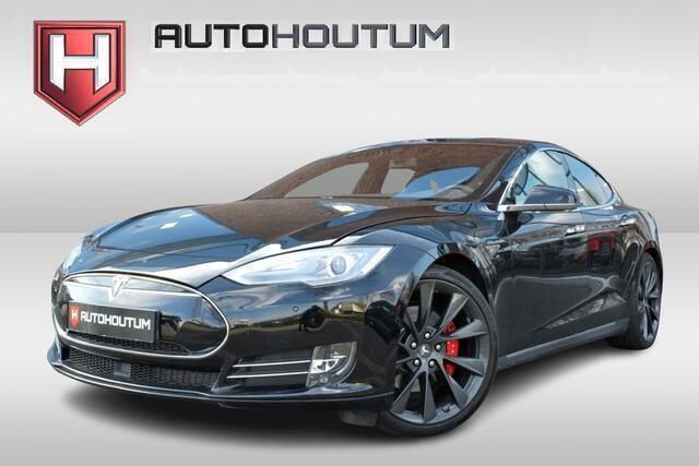 Zwart Gebruikt 2015 Tesla Model S Sedan | € 34.995 - Afbeelding 1/4
