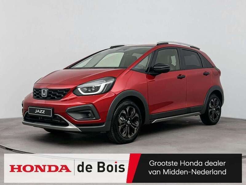 Rood, metallic lak Nieuw 2024 Honda Jazz Advance Hatchback | € 34.690 (Eerlijke prijs) - Afbeelding 1/4