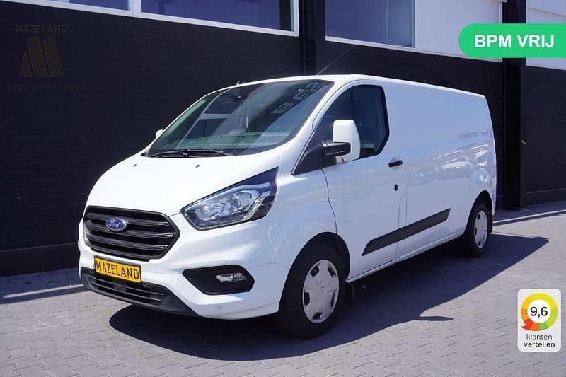 Wit Gebruikt 2023 Ford Transit Custom Van | € 18.900 (Super prijs) - Afbeelding 1/3