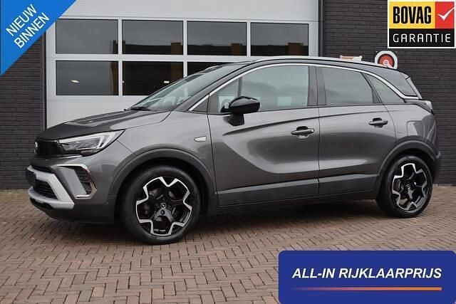 Grijs Gebruikt 2021 Opel Crossland X Ultimate SUV | € 15.900 (Eerlijke prijs) - Afbeelding 1/4
