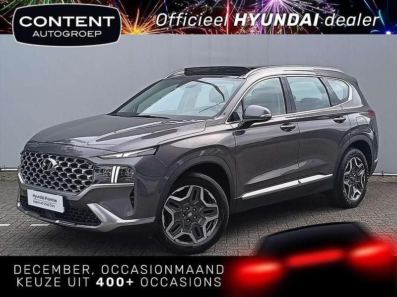 Grijs Gebruikt 2022 Hyundai Santa Fe Comfort SUV | € 35.440 (Goede deal) - Afbeelding 1/4