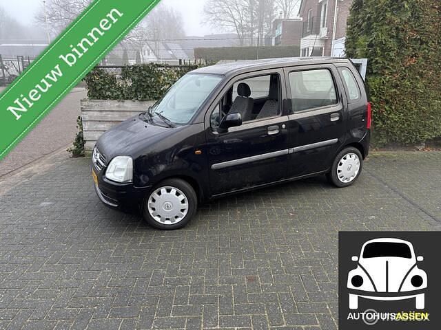 Zwart Gebruikt 2003 Opel Agila Comfort Hatchback | € 1.248 (Eerlijke prijs) - Afbeelding 1/4
