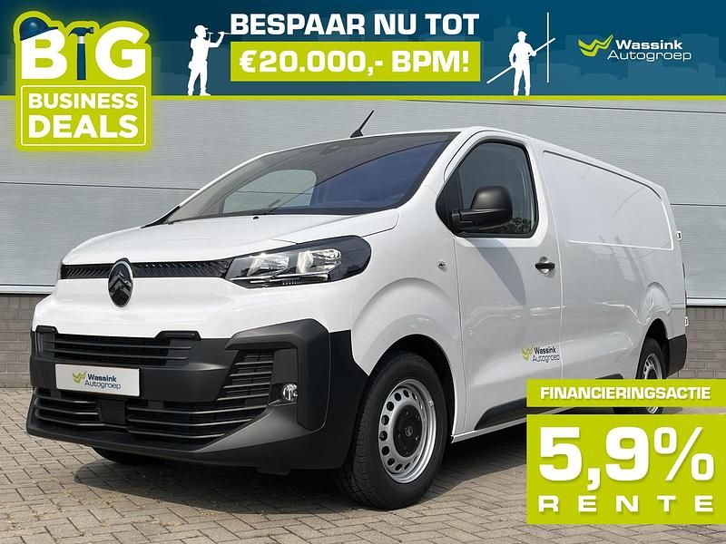 Wit Nieuw 2024 Citroën Jumpy Comfort MPV | € 31.121 (Iets duurder) - Afbeelding 1/3