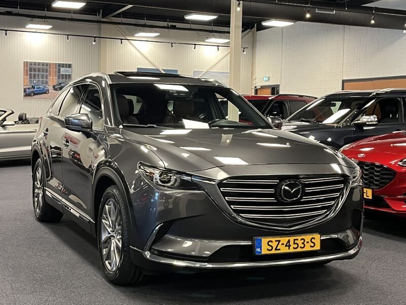 Grijs Gebruikt 2017 Mazda CX-9 Signature SUV | € 43.450 - Afbeelding 1/4
