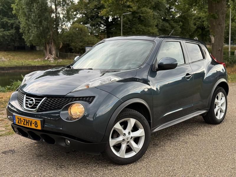 Blauw Gebruikt 2011 Nissan Juke Acenta SUV | € 6.995 (Goede deal) - Afbeelding 1/4