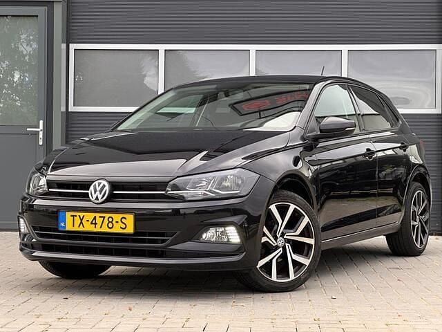 Zwart Gebruikt 2018 VW Polo Comfortline Hatchback | € 11.249 (Eerlijke prijs) - Afbeelding 1/4