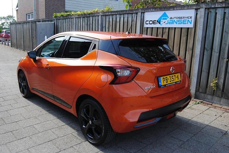 Occasion Nissan Micra N-Connecta 90 PK (66 kW) 2017 Oranje Hatchback