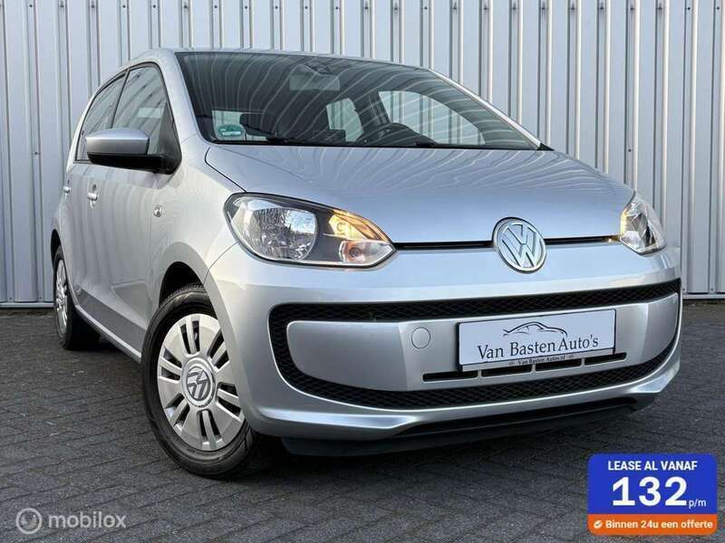 Grijs, metallic lak Gebruikt 2016 VW up! move up! Hatchback | € 7.495 (Goede deal) - Afbeelding 1/3