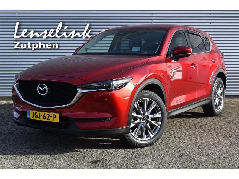 Rood Occasion 2019 Mazda CX-5 Luxury SUV | € 29.940 (Iets duurder) - Afbeelding 1/4