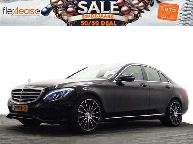 Zwart Gebruikt 2015 Mercedes C350 Prestige Sedan | € 16.900 (Eerlijke prijs) - Afbeelding 1/4