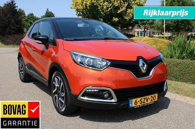 Oranje Gebruikt 2014 Renault Captur Dynamique SUV | € 11.450 (Eerlijke prijs) - Afbeelding 1/4