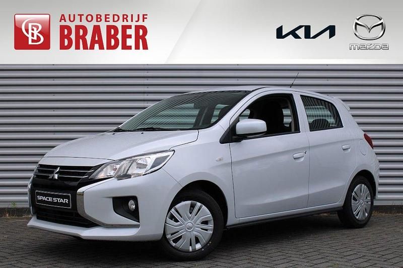 Wit Nieuw 2025 Mitsubishi Space Star Hatchback | € 18.900 (Iets duurder) - Afbeelding 1/4
