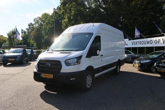 Wit Occasion 2024 Ford Transit Trend Van | € 25.999 (Super prijs) - Afbeelding 1/4