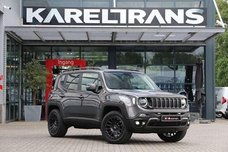 Grijs Gebruikt 2019 Jeep Renegade Trailhawk SUV | € 20.950 (Eerlijke prijs) - Afbeelding 1/4