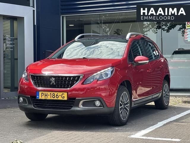 Rood Gebruikt 2017 Peugeot 2008 SUV | € 10.950 (Eerlijke prijs) - Afbeelding 1/4
