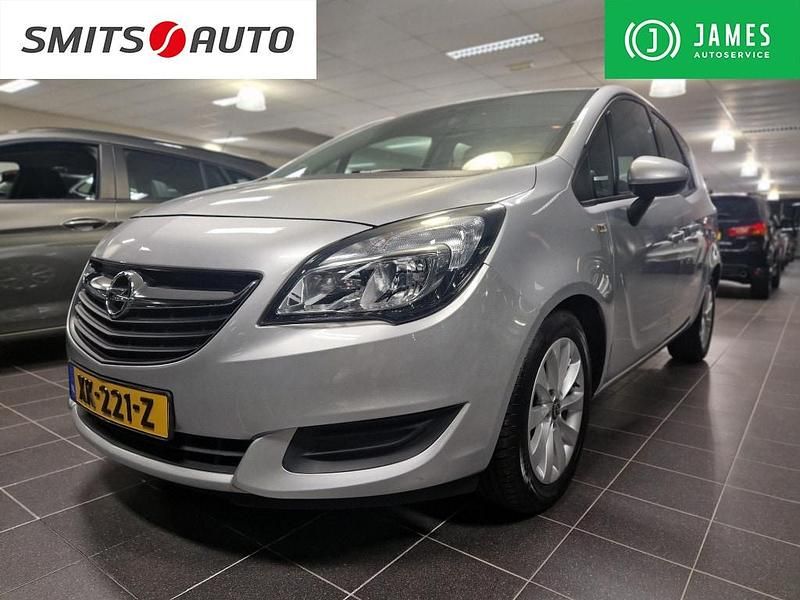 Grijs (metallic) Occasion 2016 Opel Meriva MPV | € 10.900 (Eerlijke prijs) - Afbeelding 1/4