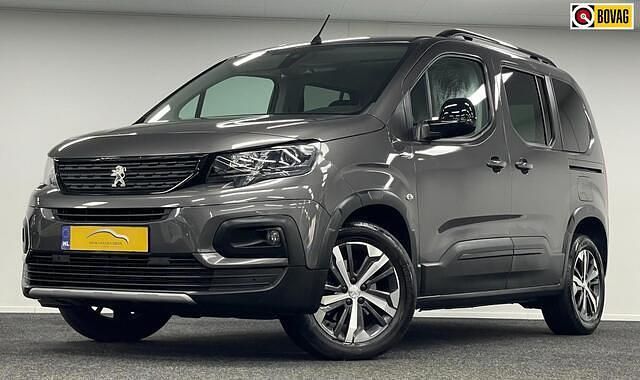Grijs Gebruikt 2020 Peugeot Rifter GT-line MPV | € 24.995 (Eerlijke prijs) - Afbeelding 1/2