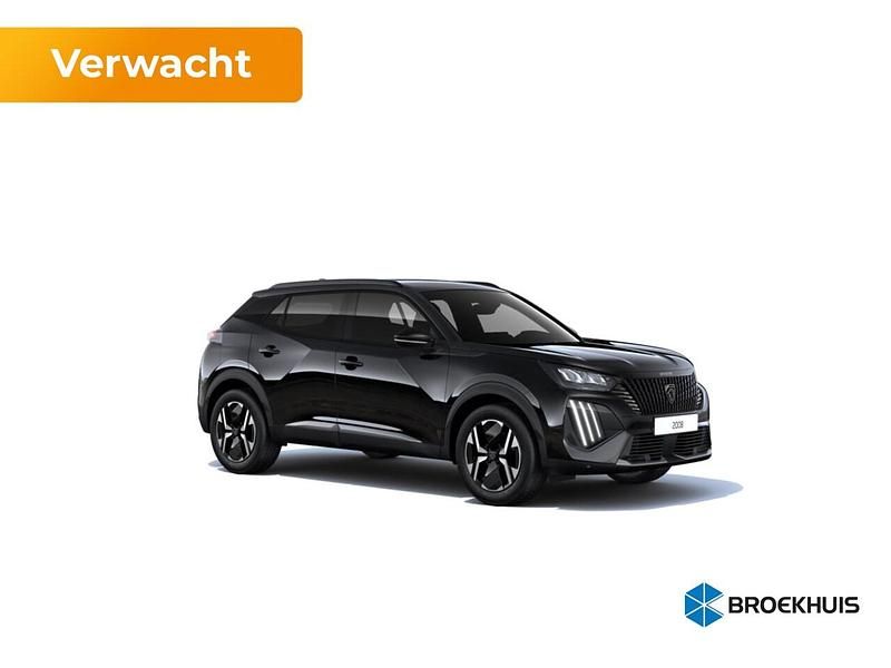 Zwart (metallic) Nieuw 2025 Peugeot 2008 Allure SUV | € 39.995 (Duur) - Afbeelding 1/4