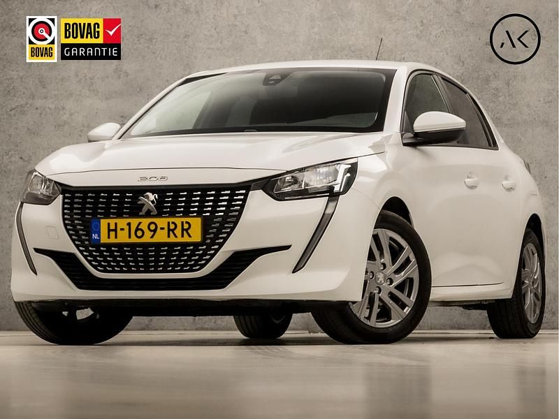 Wit Gebruikt 2020 Peugeot 208 Sport Hatchback | € 11.945 (Eerlijke prijs) - Afbeelding 1/4