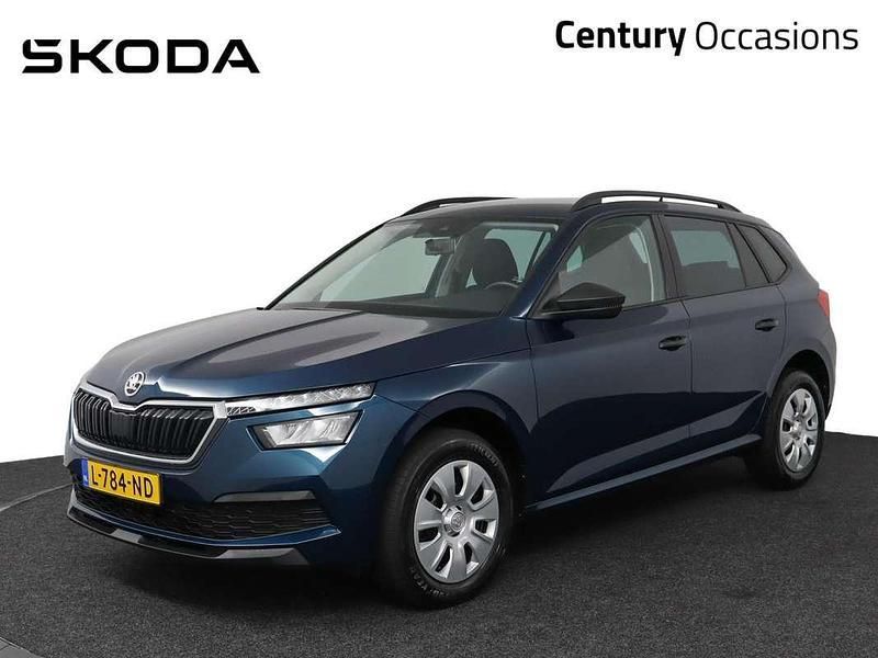 Blauw Gebruikt 2021 Skoda Kamiq Active SUV | € 16.450 (Super prijs) - Afbeelding 1/4
